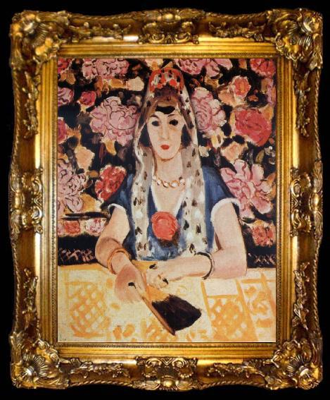 framed  Henri Matisse L-Espagnole, ta009-2
